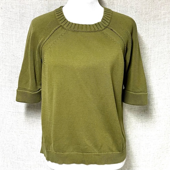 J. Crew Sweaters - J. Crew Olive Women's Crew Neck Sweater